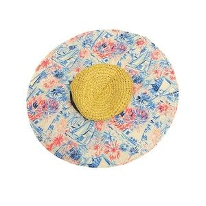 Lily Pulitzer Sea to Shining Sea Tropical Beach hat